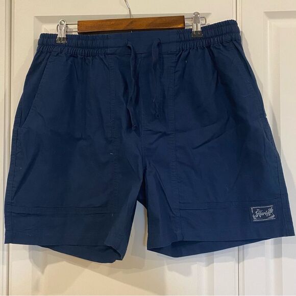 Hurley - Size L - Dark Blue Shorts - Picture 1 of 2